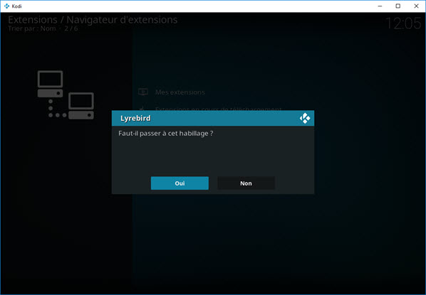 Install Lyrebird on Kodi 